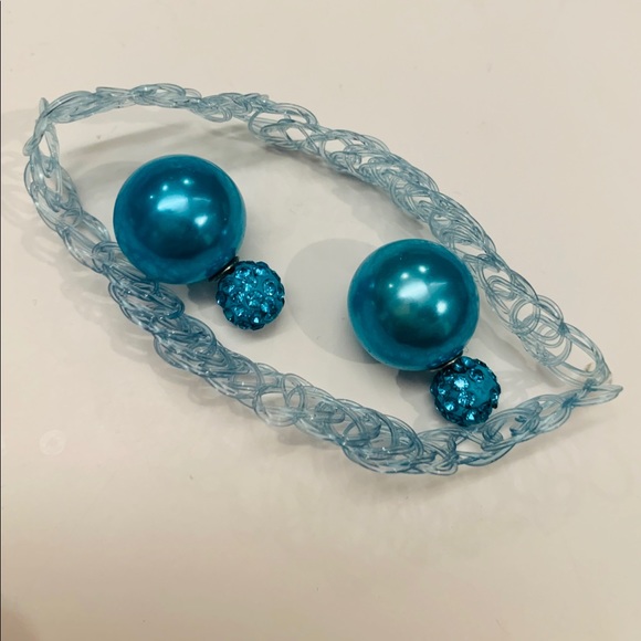 earrings and choker set - Picture 2 of 4